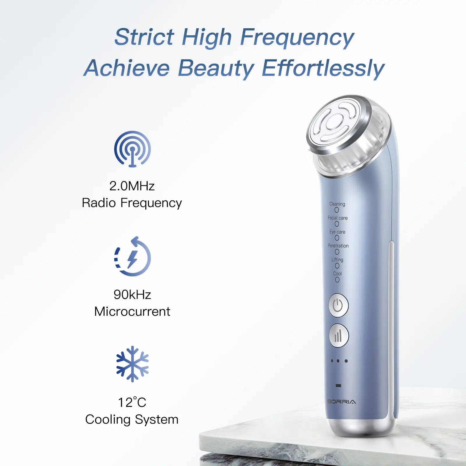 6 in 1 Skin Rejuvenation Face Massager Photon Facial Lifting Beauty Machine