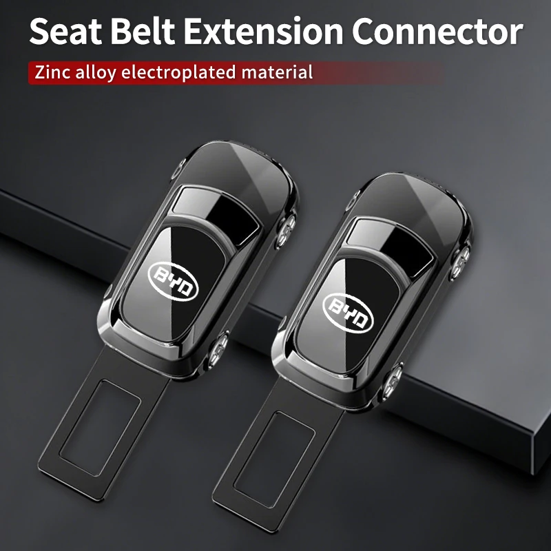 Car Seat Belt Clip Extender Safety Seatbelt Lock Buckle Plug For BYD M6 G3 G5 T3 I3 F3 F0 S6 S7 E5 E6 Tang Song Qing Yuan Max