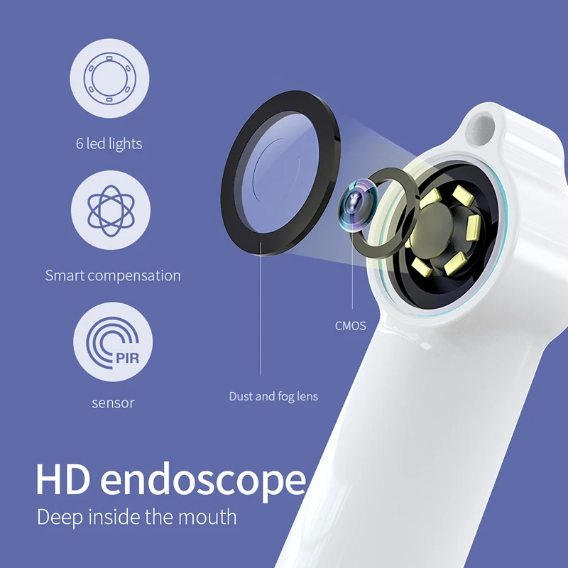 1080P Wifi Endoscope Home USB Endoscope Camera Wireless Endoscope Camera With 6 Lights For Android IOS Smartphone