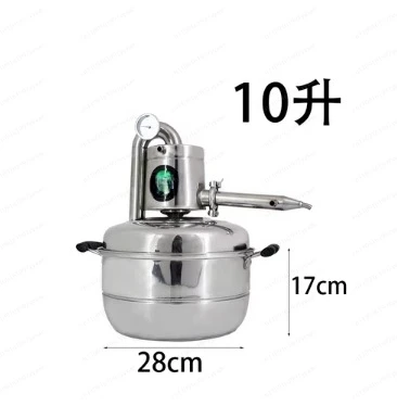 Destilador agua, equipo de destilación, máquina de elaboración, 10l