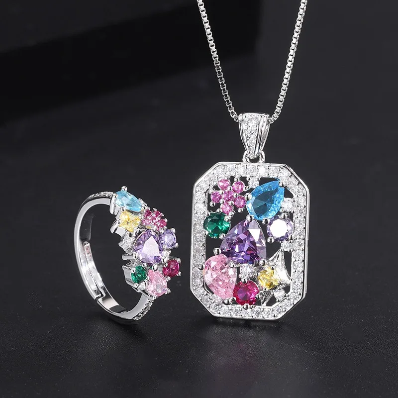 

2026 New Colorful Tourmaline Rings, Vintage Palace-Style Gemstone Necklaces, and Designer Pendants for Women For Daily Wear