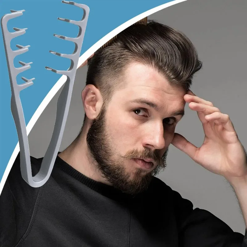 Volumizing Wide Tooth Hair Comb - Styling Tool for Volume And Grooming - Hairdressing Accessory with Seamless Design image 2