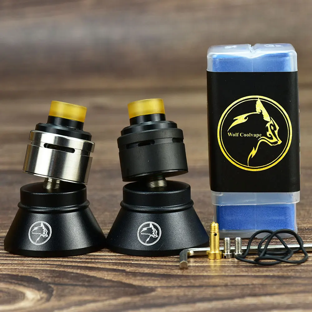 

Обслуживаемый испаритель wolfcoolvape Squi RDA mtl обслуживаемый испаритель rda 22 мм с BF Pin