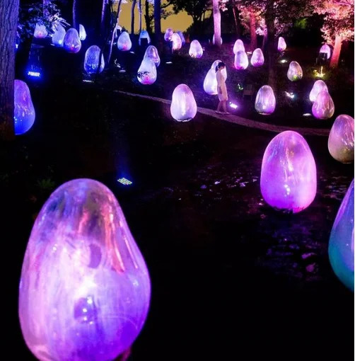 

2025 Amusement Park Giant Electric Simulated Dinosaur Decoration Toys Interactive Led Light Frp Real Dinosaur Eggs