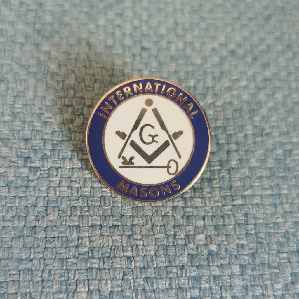 International Masons Lapel Pin masonic freemasonry lapel badge freemason