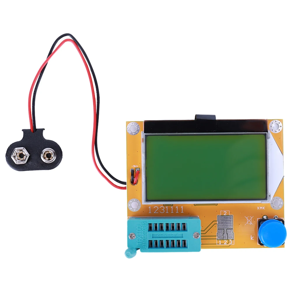 LCR-T4 Digital Transistor Tester ESR Meter High Precision Diode Triode Capacitance SCR Inductance Multimeter MOS PNP NPN LCR