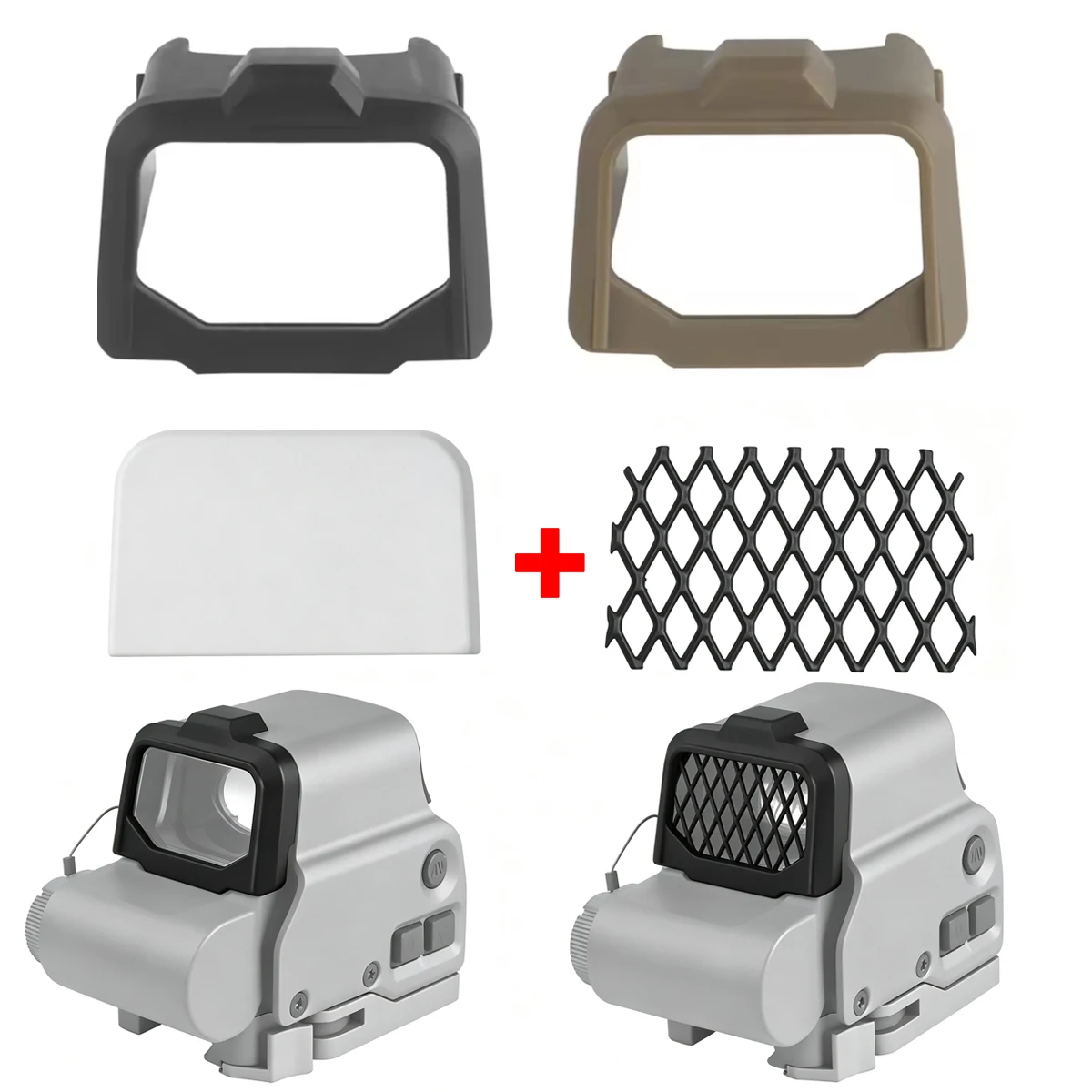 551 558 Killflash Metallgeflecht-Schutzhülle 552 553 Red Dot Sights Scope XPS 2 EXPS 2 XPS3 EXPS3 Objektivschutz Antireflexion – Detail 18
