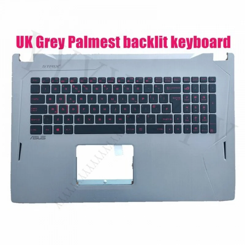 

Q UK Grey Palmest backlit keyboard for Asus GL702V GL702VMK GL702VS GL702VSK
