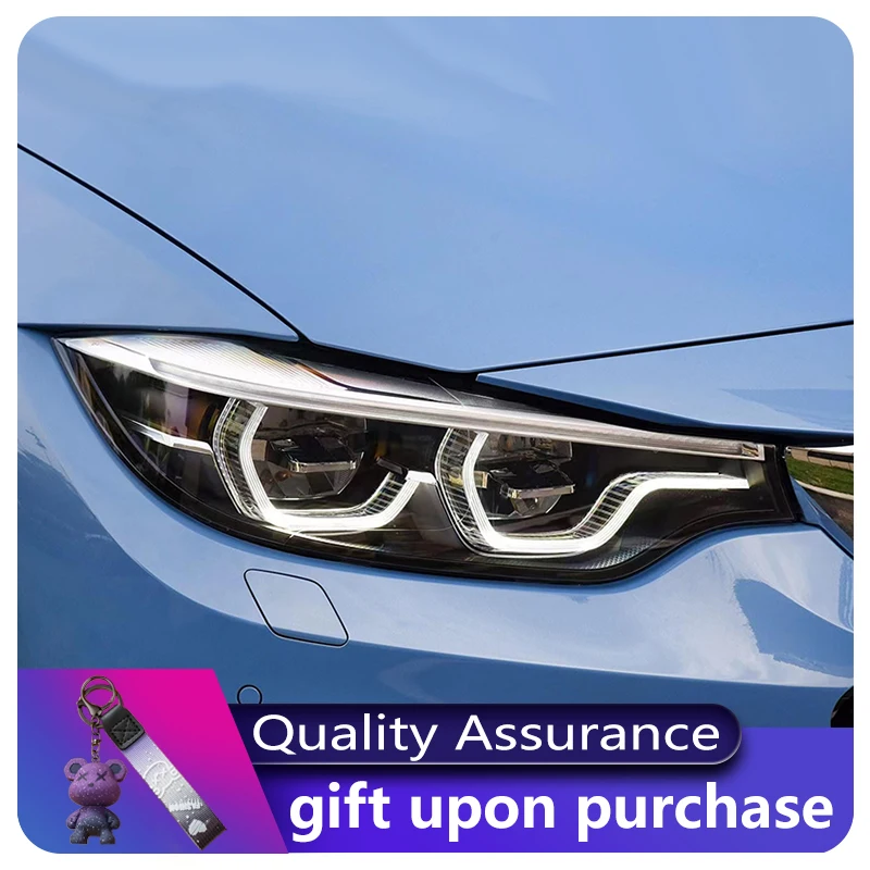 

A Pair of Headlights For BMW 4 Series F30 F35 F32 F36 F82 2013-2017 Front DRL Head Lamp LED Configure Daylight Car Accessories
