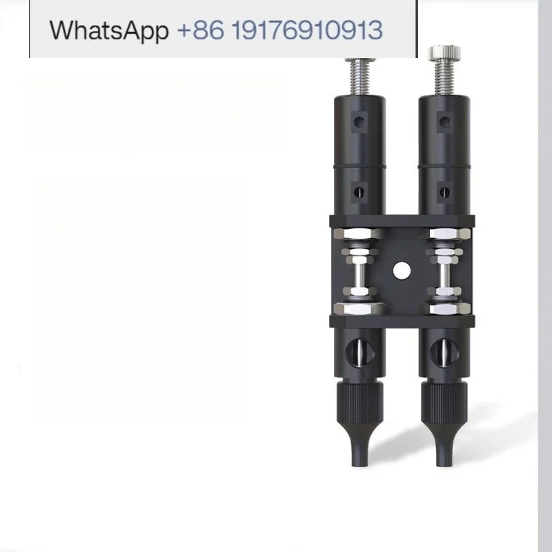 Dual-liquid dispensing valve 23AB potting valve two-component suction ejector pin type bell-mouth bayonet