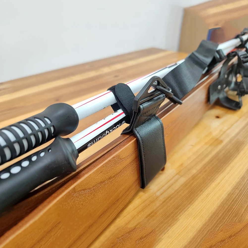 حزام حامل الكتف للتزلج، عمود التزلج المحمول، حامل اليد، ملحقات التزلج الرياضية الخارجية #4