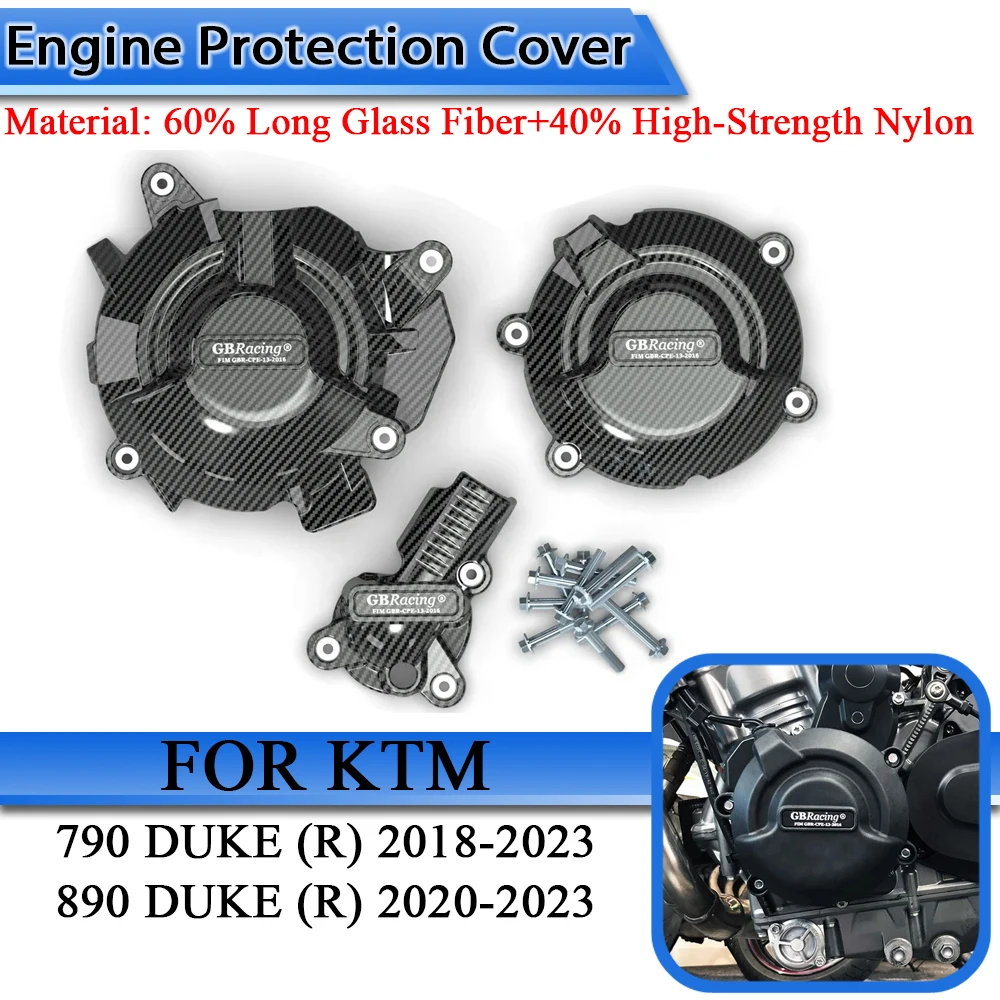 

For KTM 790 DUKE (R) 2018-2023 890 DUKE (R) 2020-2023 Motorcycle New Engine Protection Cover