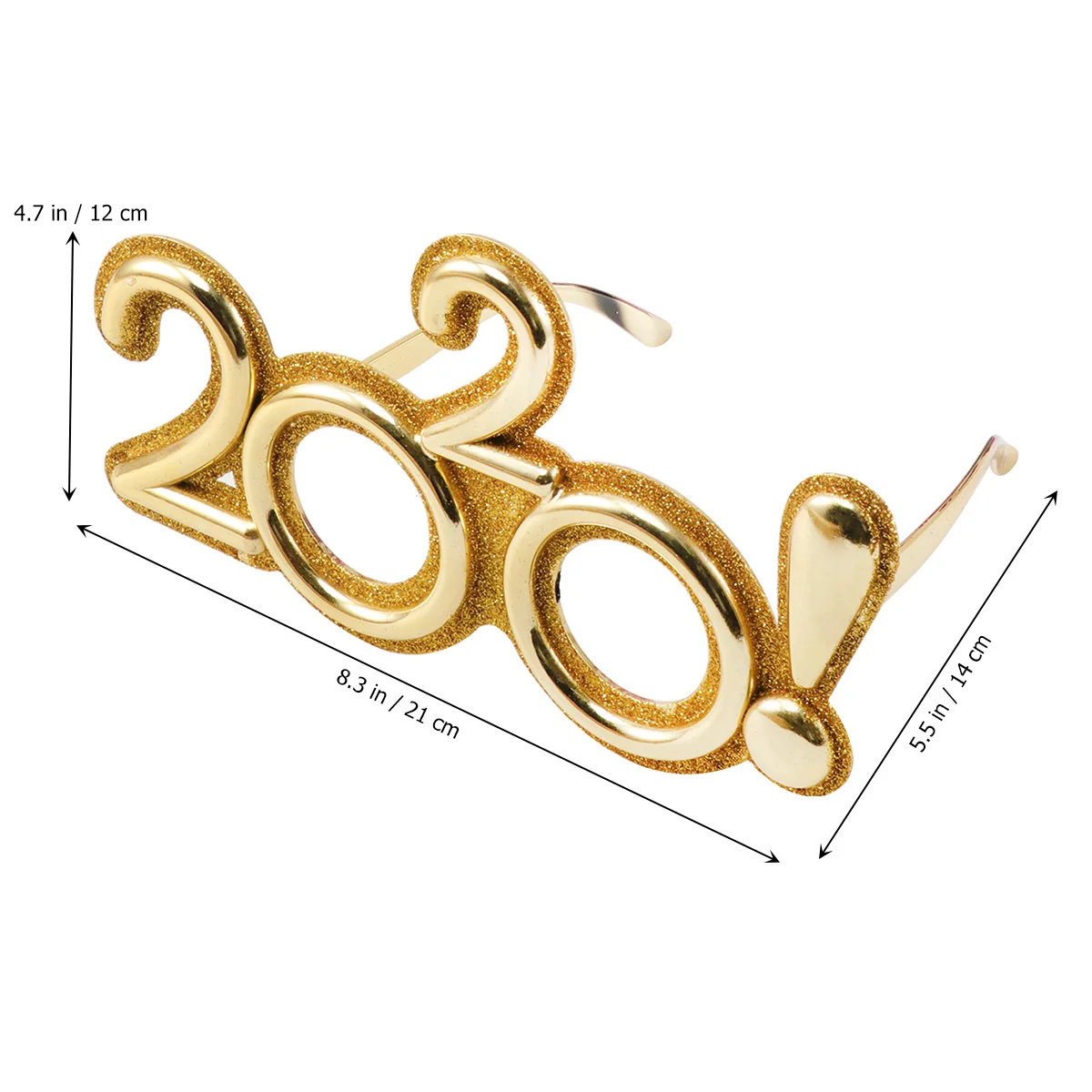 

3 шт. цифровые очки, новинка, номер вечеринки, 2020, Новый год, фестиваль, день рождения, ночной клуб, легкие прочные забавные очки для мужчин