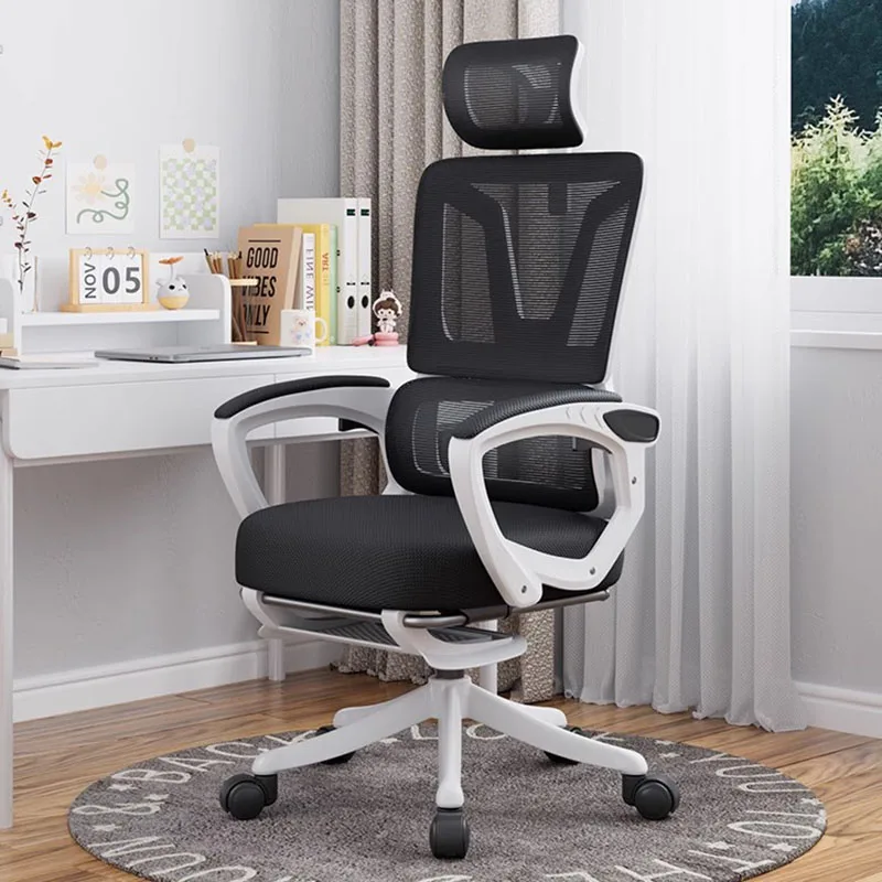 Swivel Game Office Chair Computer Accent Comfortable Ergonomic Study Recliner Office Chair Desk Sillas De Oficina Home Furniture