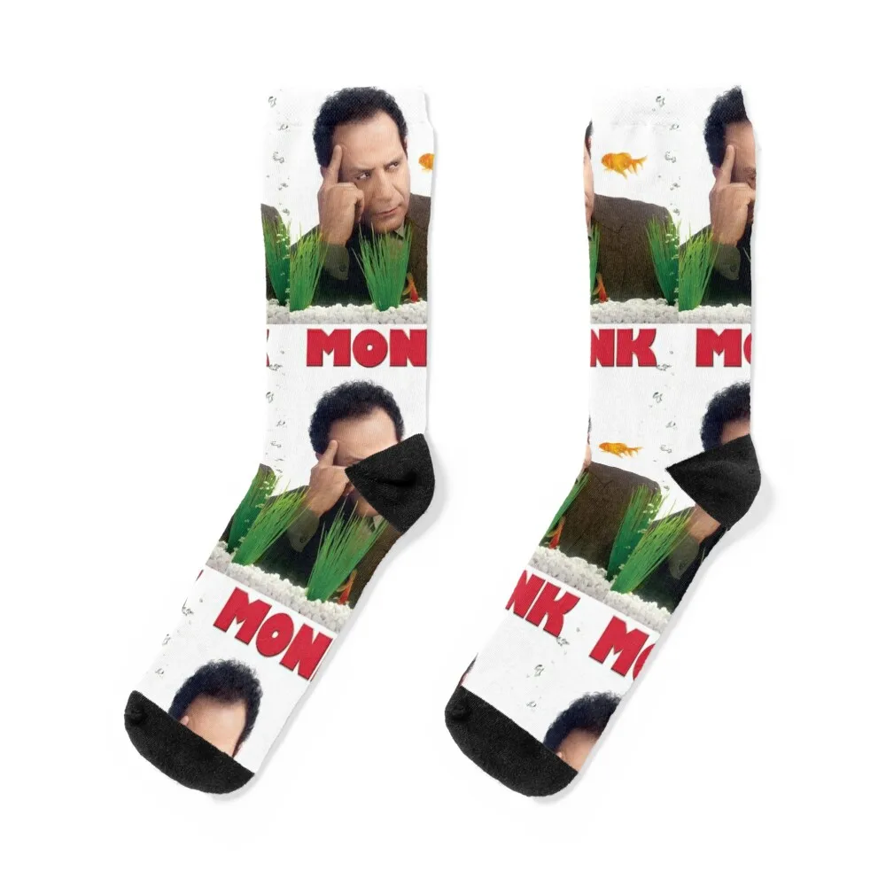 Detective Adrian Monk tv show t-shirt Socks