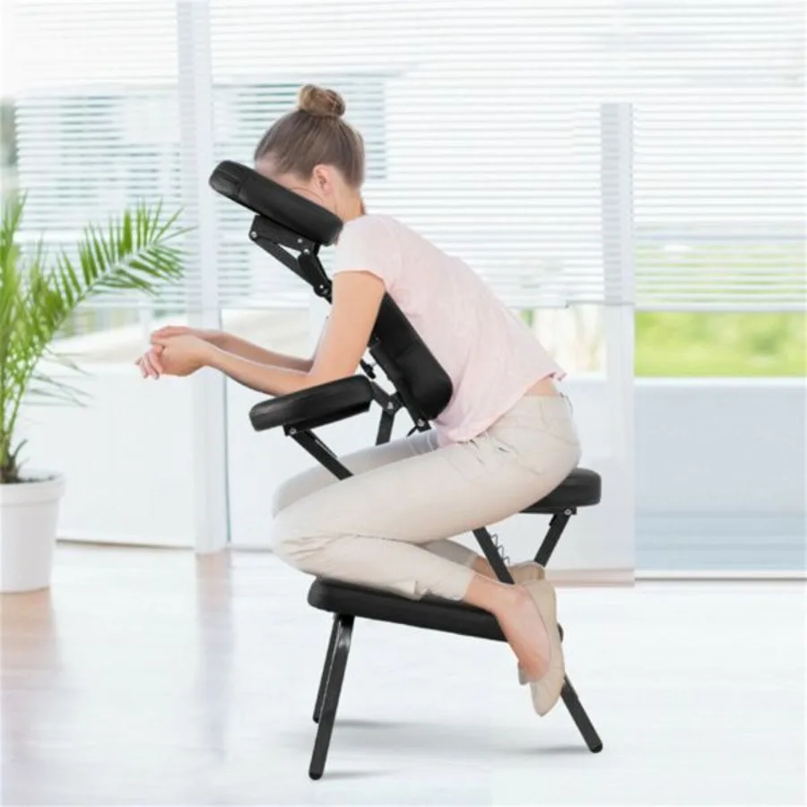 PU 가죽 마사지 의자
