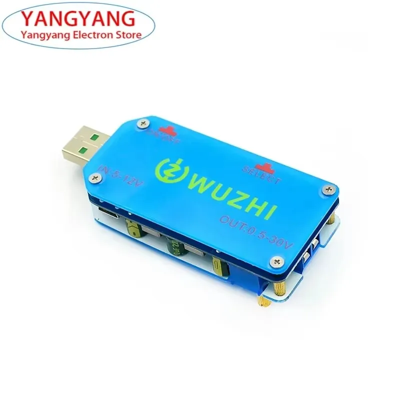 DP3A DP2 شاشة ديجيتال USB وحدة طاقة قابلة للتعديل 15 واط 2A مصدر الطاقة شحن منظم 5 فولت إلى 3.3 فولت 9 فولت 12 فولت 24 فولت التبديل راوتر