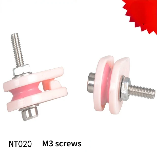 NT020 Anti-jumper V-type Ceramic Wire Wheel Winding Machine Anti-jumper M3 Screw Anti-jumper