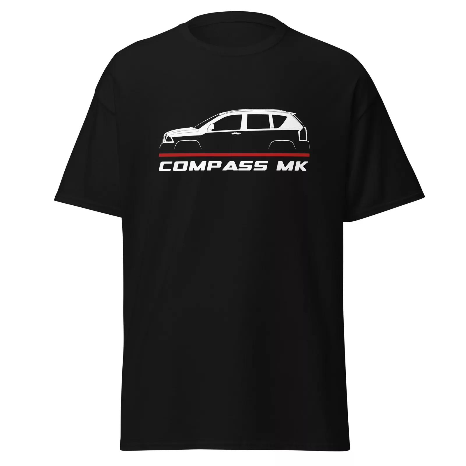 

2024 Men T Shirt Casual Jeeps Compass MK 2007-2017 Car Enthusiast T-shirt Graphic Summer Short Sleeve 100% Cotton S-3XL Cool Tee