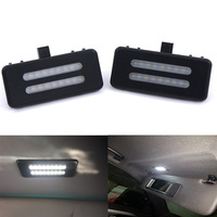 Energy Saving Car LED Interior Sun Visor Vanity Mirror Lamps Reading Lights For BMW X5 E70 X3 F25 E90 E91 E92 E60 E61 X6 E71