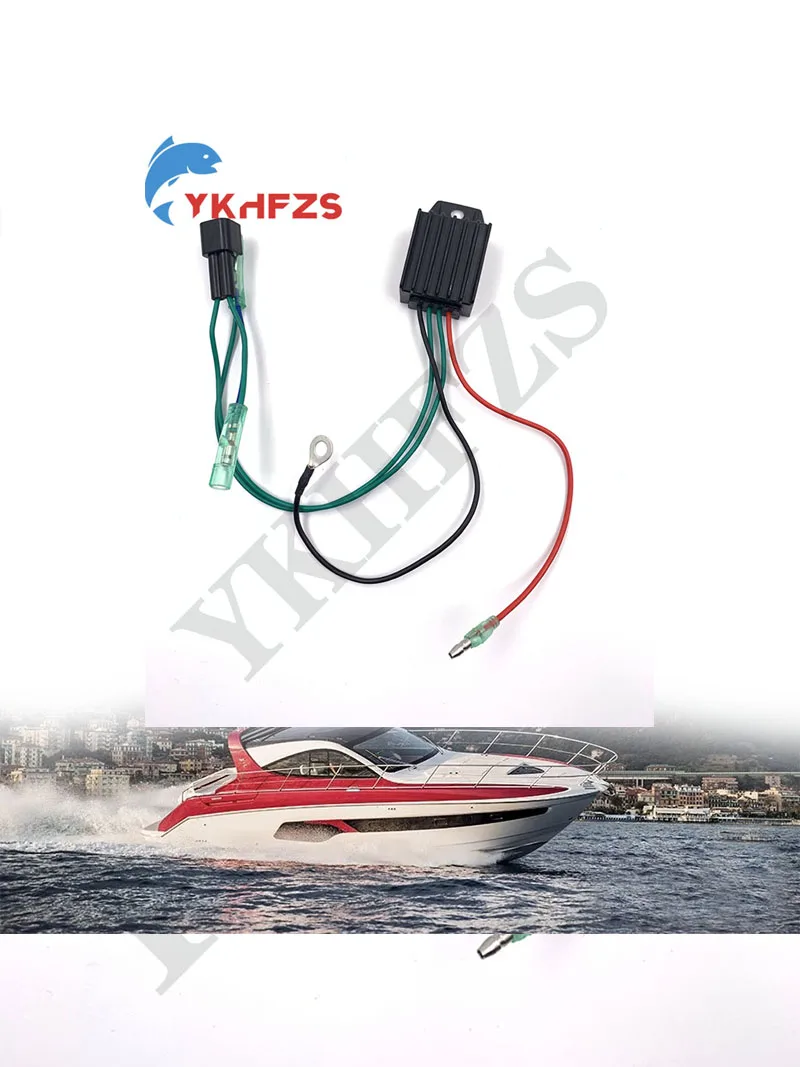 

6H2-81960-10-00 6H2819601000 Регулятор напряжения, совместимый с двигателями Yamaha 2000-2006, 2007, 2008, 2009, 2010 годов выпуска