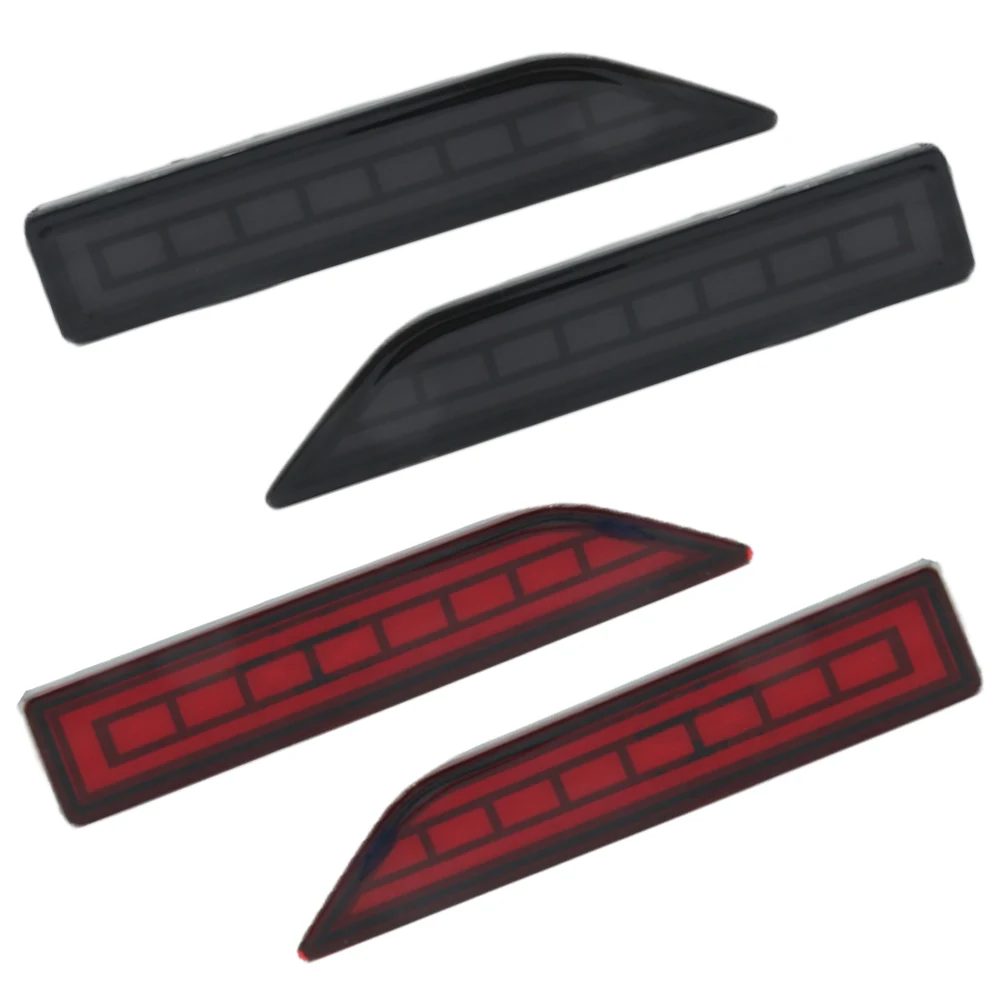 

Smoke Fit For Toyota Veloz 2021-2023 Bumper Brake Light Turn Signal LED Reflector Lamp Rear Fog Lamp Red