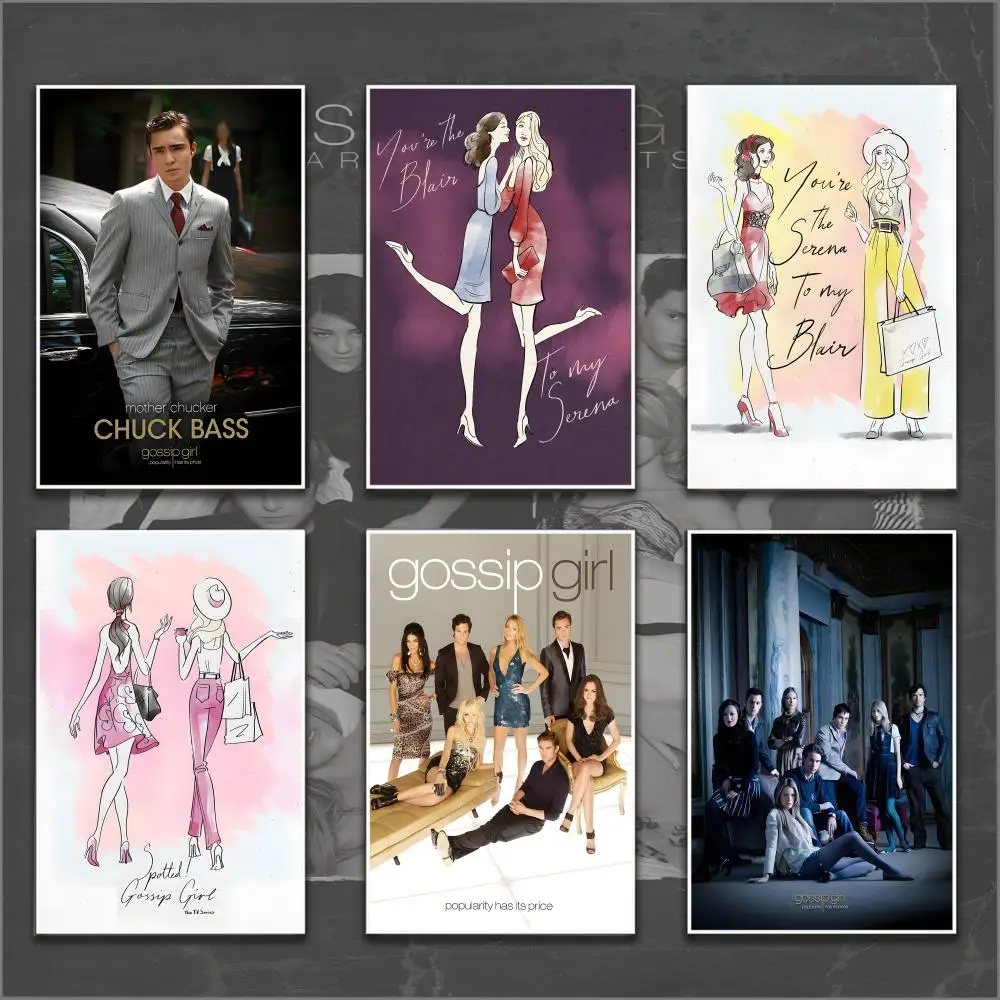 

Poster HD Anime Hot Theme Singer/OST/Movie-Waterproof Self-Stick Home Decor G-Gossip Girl TV