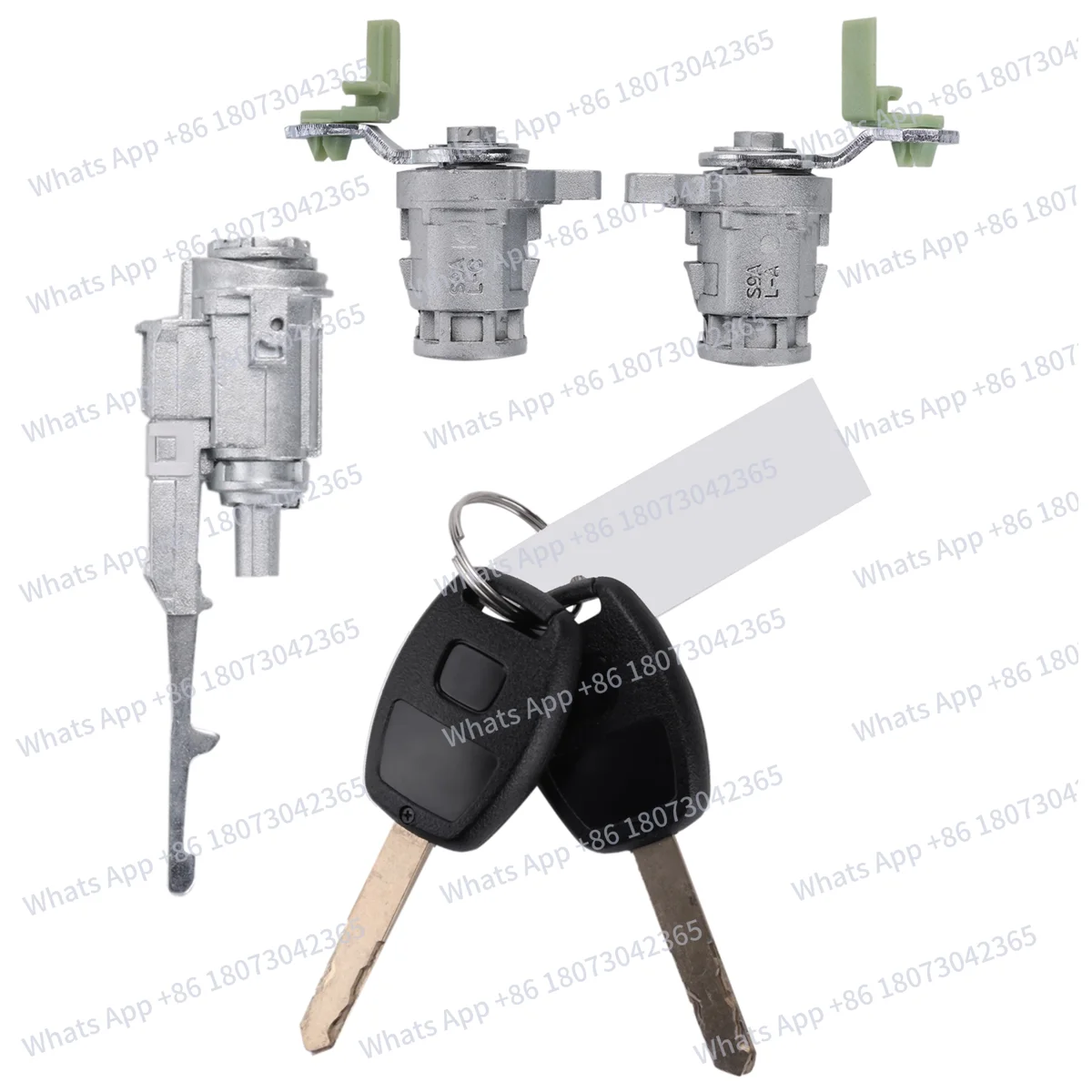 

Car Ignition Switch Lock Ignition Switch Barrel Set Lock with Key for Honda Civic CRV 2002-2006 72185-S9A-013