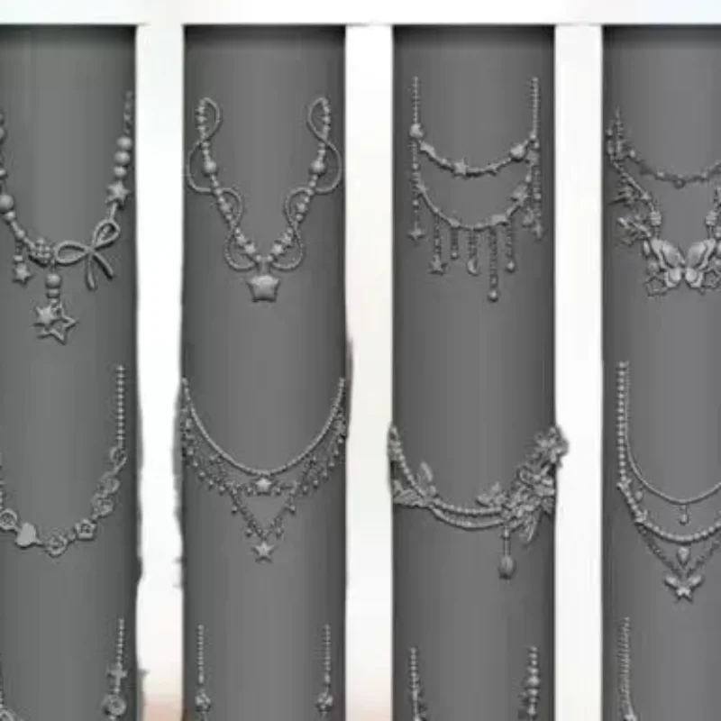 

Dragons Bone 3D Silicone Nail Mold Flower Bowknot Star Chain Nails Templates DIY Nail Art Decoration Manicure Design Tools