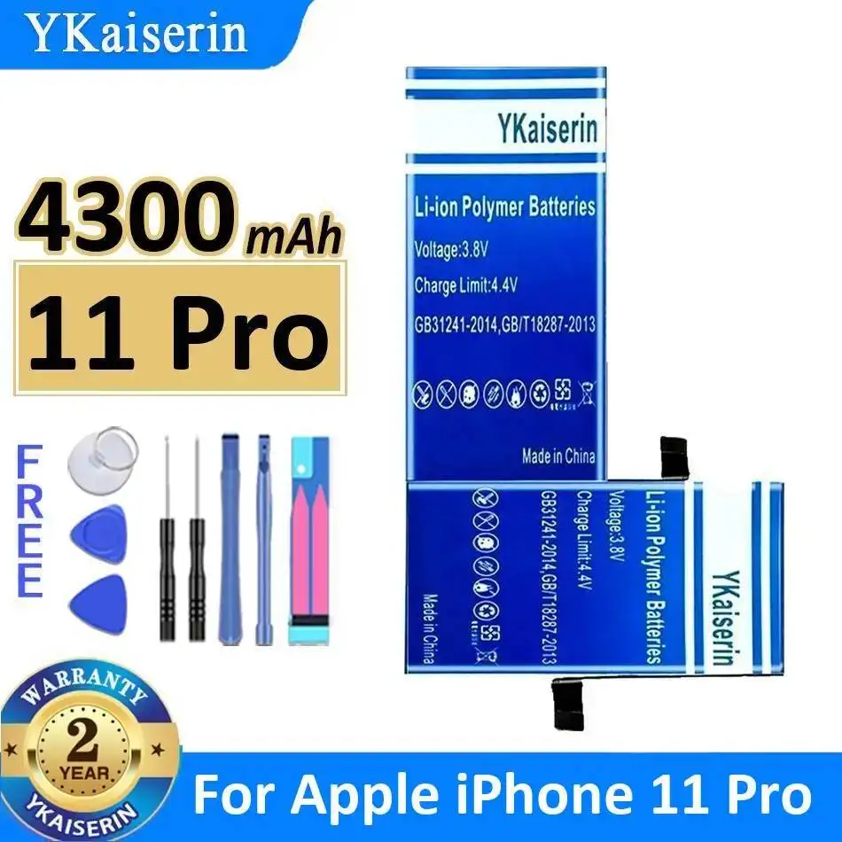 

Аккумулятор для мобильного телефона с отличной работой при низких температурах для Apple iPhone 11 Pro, долговечный, 4300 мАч