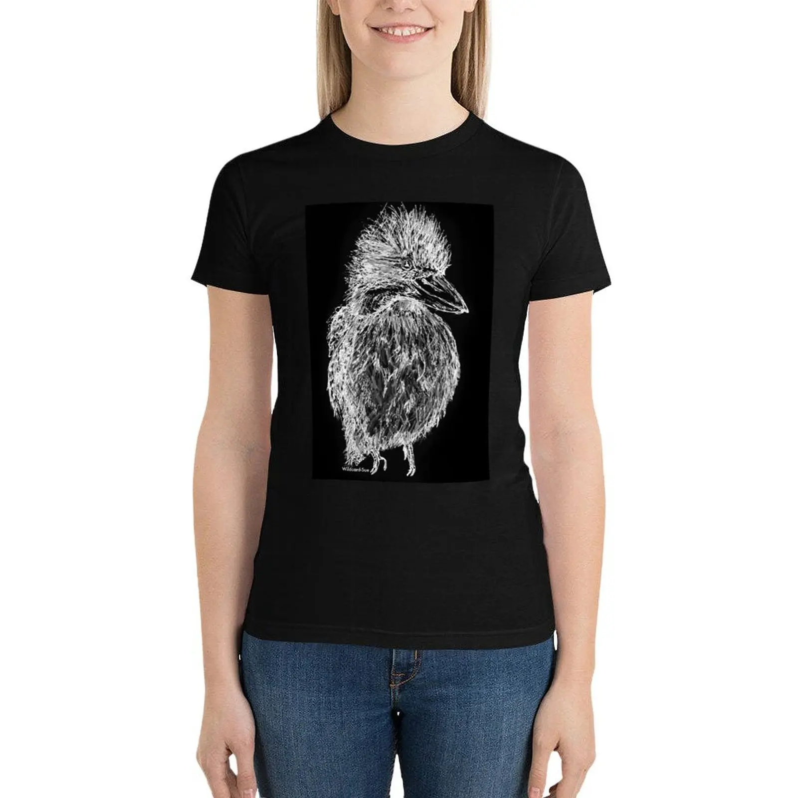 Nicole the Kookaburra T-Shirt tees Female clothing T-shirts for Women