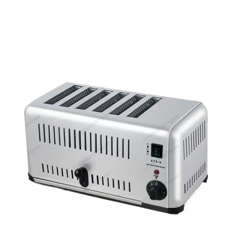 

Toaster Commercial 4-6-piece Chinese Hamburger Heater Sandwich Toaster Toaster Kitchen Breakfast Machine 304 stainless steel