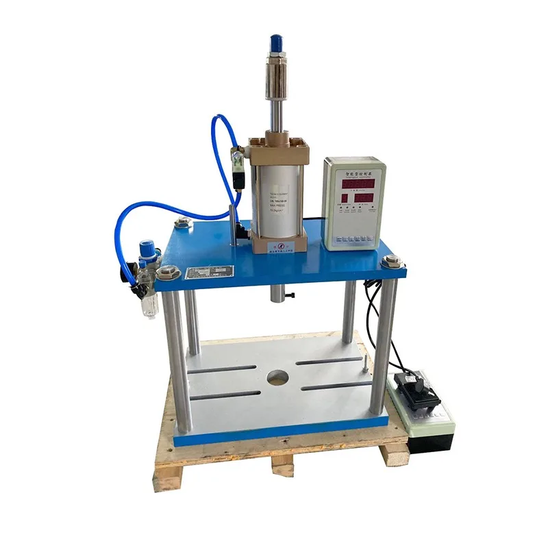 Four Column Two Plate Pneumatic Press Air Hydraulic Booster Pneumatic Punching Small Industrial Stamping Machine Hardware Proc