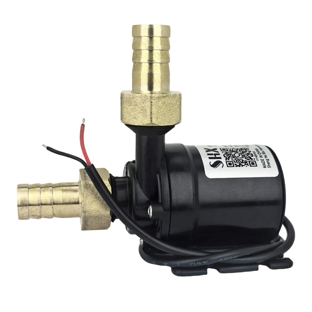 Ultra cicha pompa wodna Mini DC12V/24V bezszczotkowy silnik zanurzeniowy akwarium pompa wodna Adapter fontanna stawowa do akwarium ogrodowego — zdjęcie 3