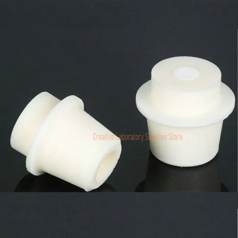 2 pcs/lot Silicone plug with sand core Suit for Laboratory GlassTriangular Flask