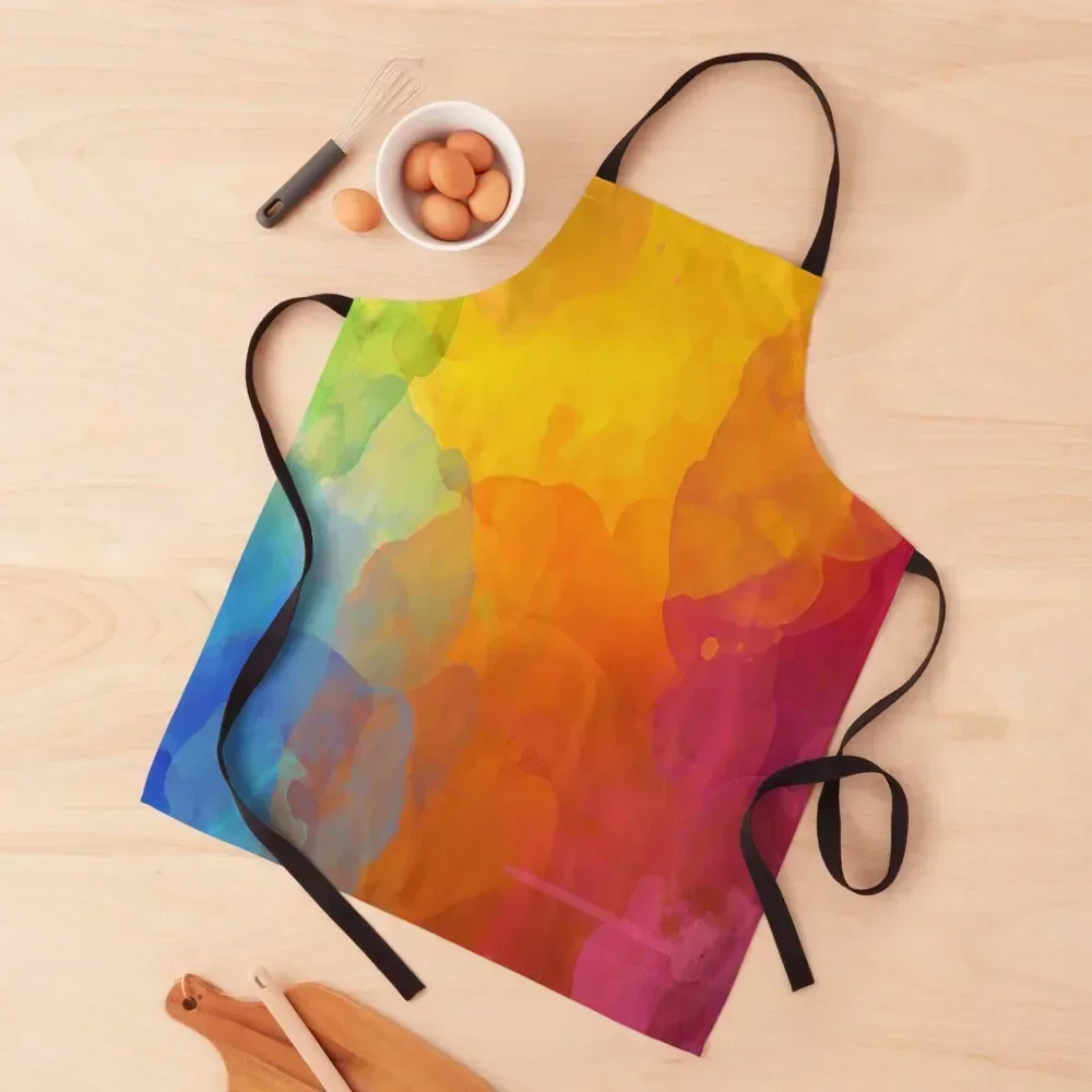 

Rainbow LGBT Pride Apron Kitchen Things For Home Women Kitchen Hairdressing Hairdresser Accessories Men's Kitchen Apron