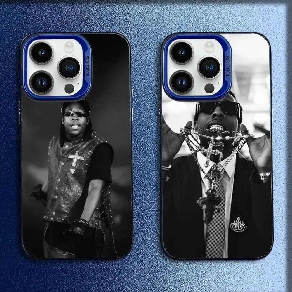 

D-Don SingerToliver Phone Case For iPhone 17,16,15,14,13,12,11,Pro,Max,Plus,E,SE4,Air,Mini Blue IMD Box