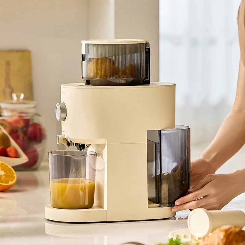 13CM Large Caliber Slow Juicer Multifunctional Screw Fruit Vegetable Juicer for Home Commercial