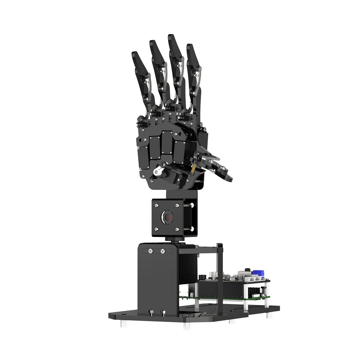 Hiwonder uHandPi Raspberry Pi Robotic Hand، التعرف على رؤية الذكاء الاصطناعي والتتبع، برمجة بايثون، التعلم العميق