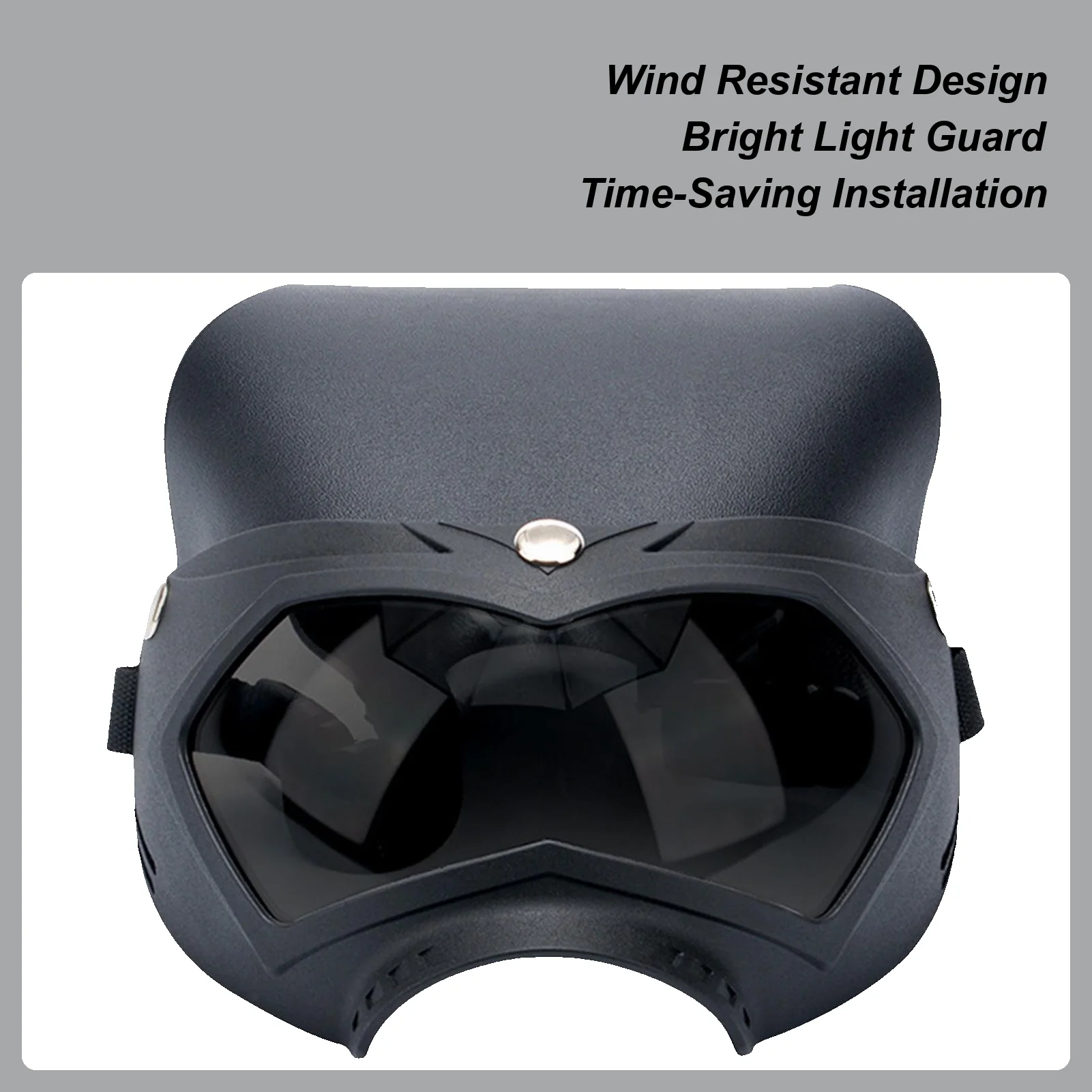 

Солнцезащитные очки для собак, пылезащитные УФ-солнцезащитные очки для кошек, шляпа, противоударный шлем для собак с регулируемым ремешком, съемные аксессуары для домашних животных