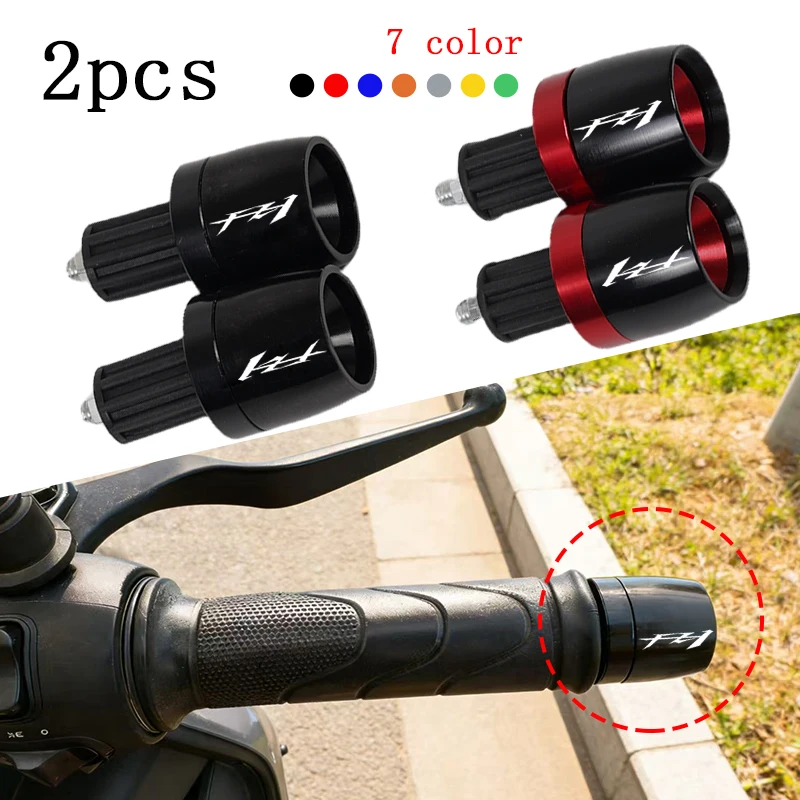 

Motorcycle Handlebar Grips Handle Bar Cap End Plugs For YAMAHA FZ1 FAZER FZ-1 2006-2015 2008 2009 Accessories