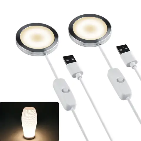 3D 프린터 LED 램프 키트 001, Bambu lab A1/A1mini/P1S/P1P/X1C,5V USB 전원, 3000K 따뜻한 빛 3D 인쇄 조명 액세서리