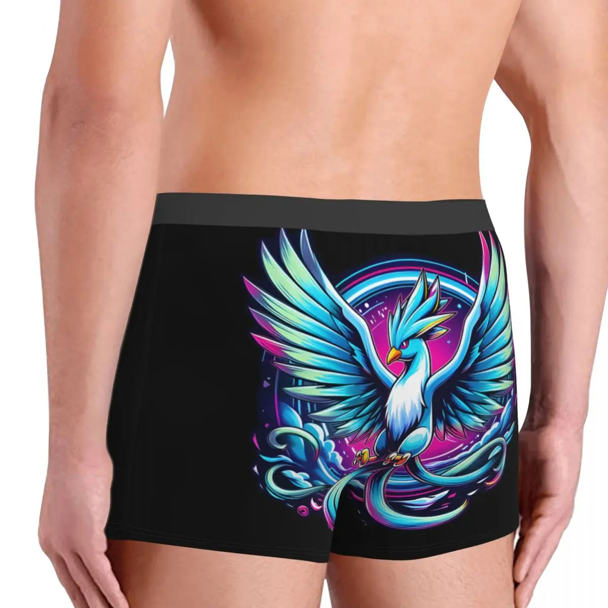 Pokemon Japanese Anime Game Underpants Breathbale Panties Man Underwear Comfortable Shorts Boxer Briefs