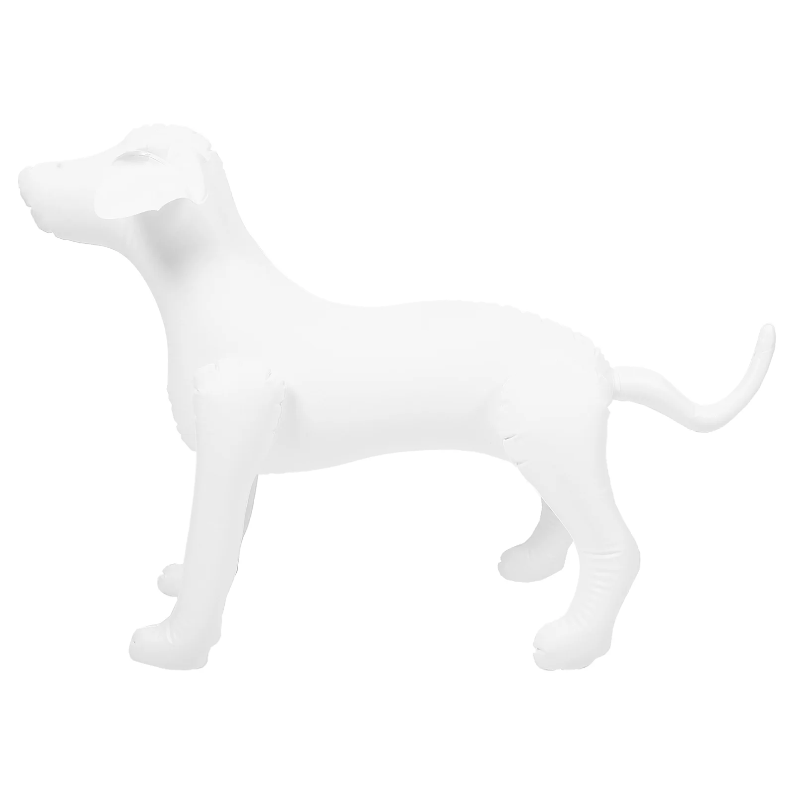 

Inflatable Costume Pet Clothing Model Dog Mannequins Shop Coat Hanger White Display