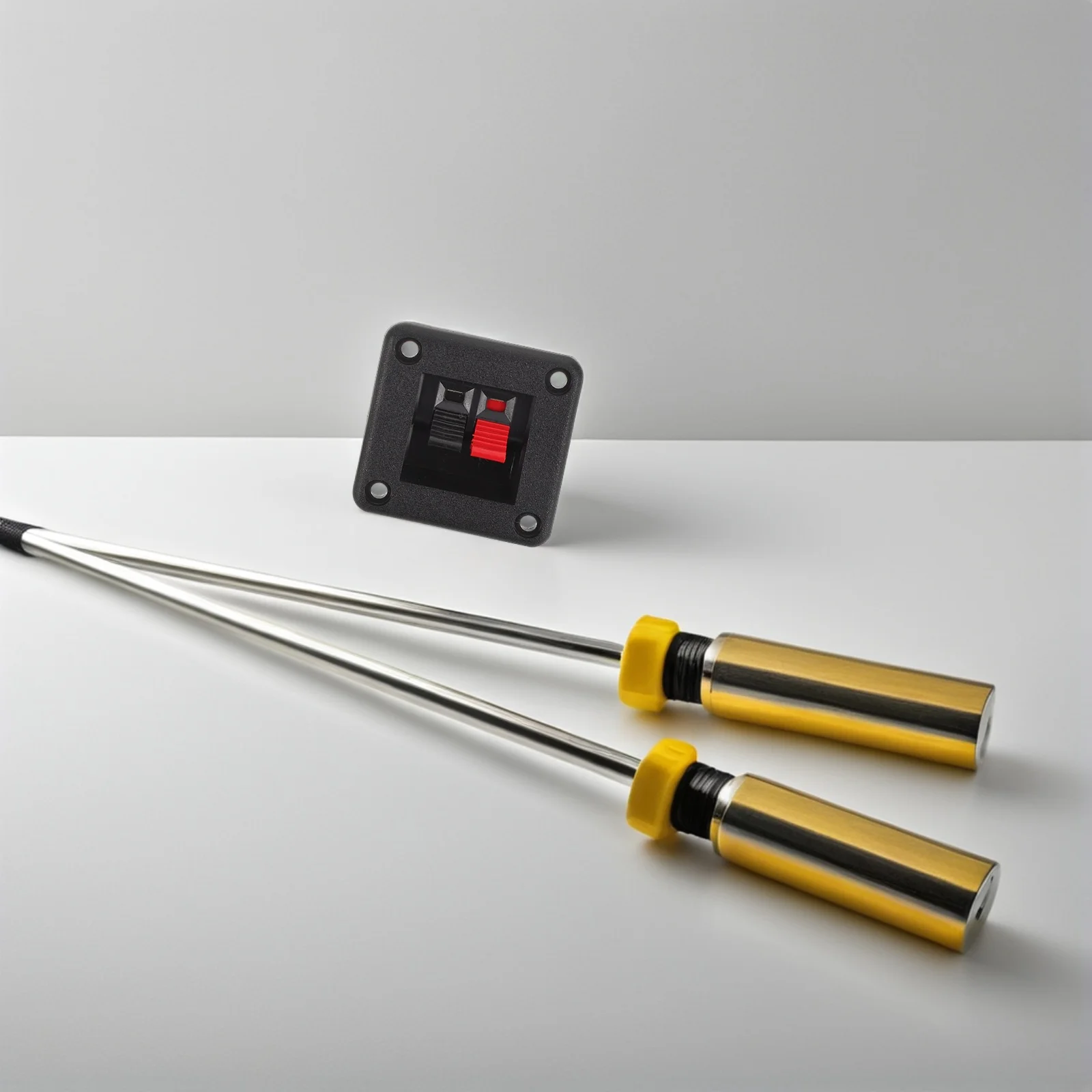 

12Pcs Speaker Box Terminal Connector Clamp for Desktop Audio Systems Cable Organization Clips Speaker Box Terminal