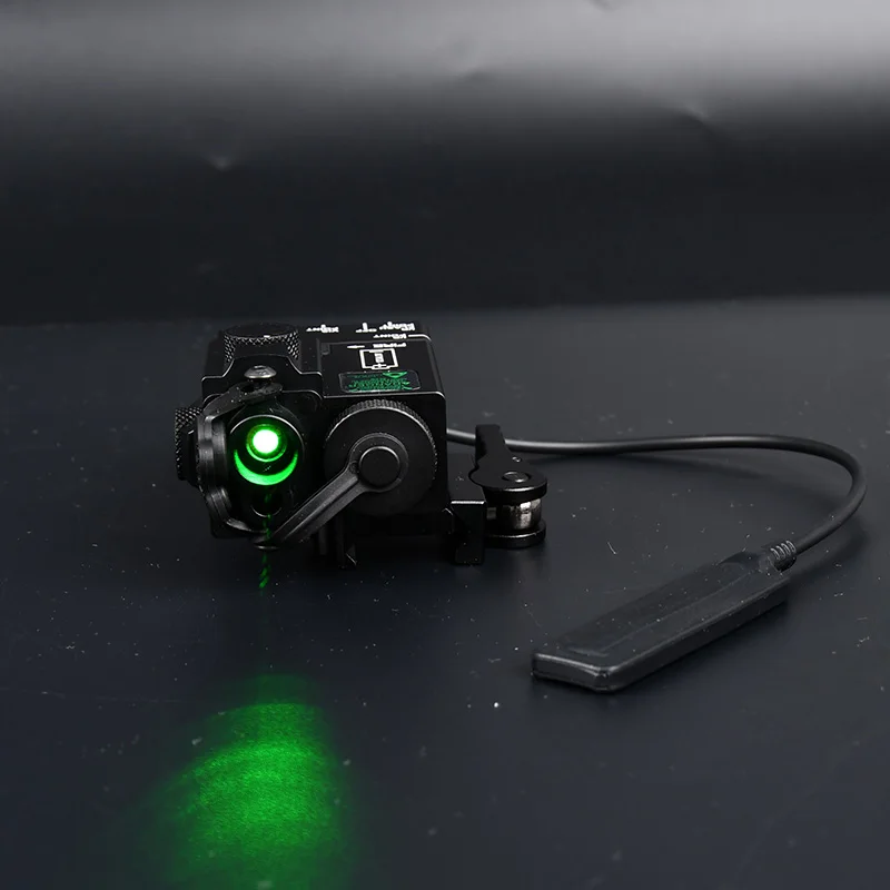 WADSN Matel DBAL Mini punto rojo mira táctica verde azul puntero láser 20mm Rail apto para caza Airsoft accesorios de pistola de juguete