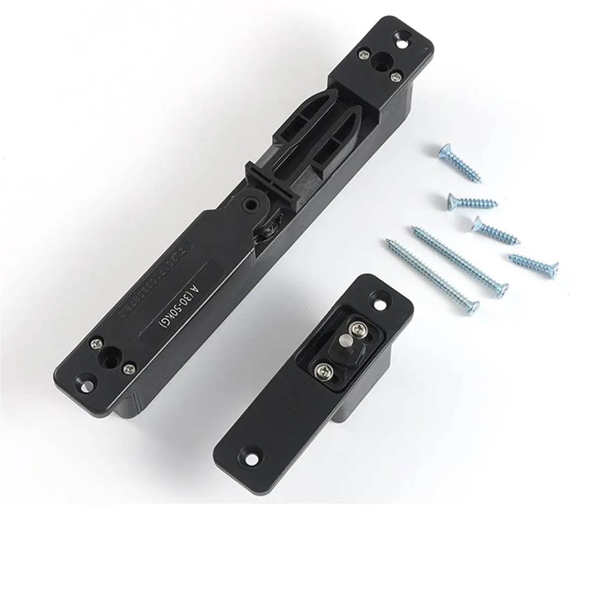 Door Damping Buffer Closer Automatic Silent Hydraulic Closer for Wood Doors, Mute Closing Anti-Pinch Close Damper Set