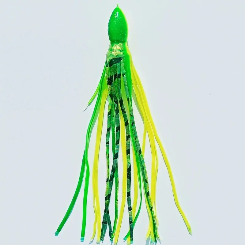 6pcs 32cm Replacement Octopus Skirts for Trolling Lures skirt octopus soft fishing Rigged skirt Marlin Tuna Pakula game fishing - view 5