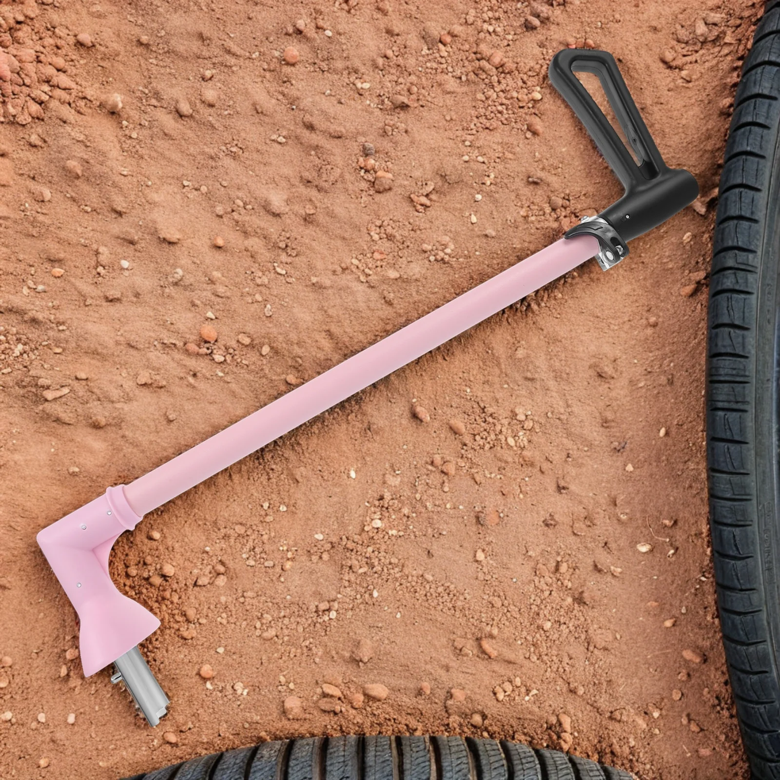 

Scooter Push Handle Foldable Universal Stroller Armrest Rod For Toddler Travel Aluminum Alloy Height Adjustable