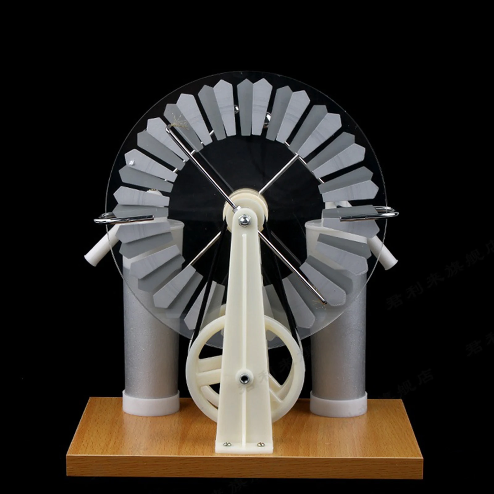 Static Electricity Generator Leyden Jar Generator Demonstration Tool Educational Physics Equipment for Teens Classroom Kids